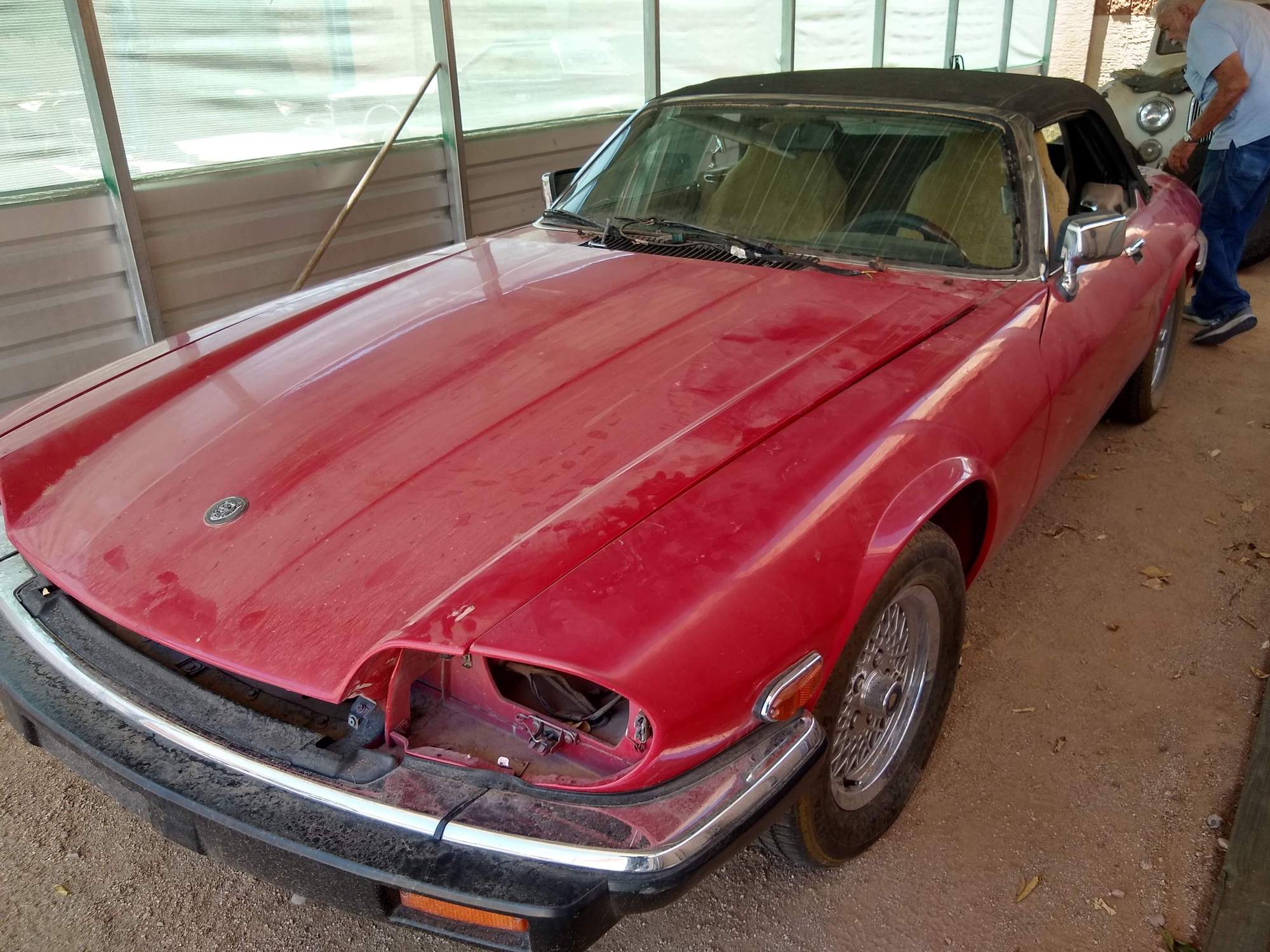 1989 Jaguar XJS - 1989 Jaguar XJS - Good Restoration Project - Used - VIN SAJNV4846KC156102 - 113,400 Miles - 12 cyl - 2WD - Automatic - Convertible - Red - Mesa, AZ 85215, United States