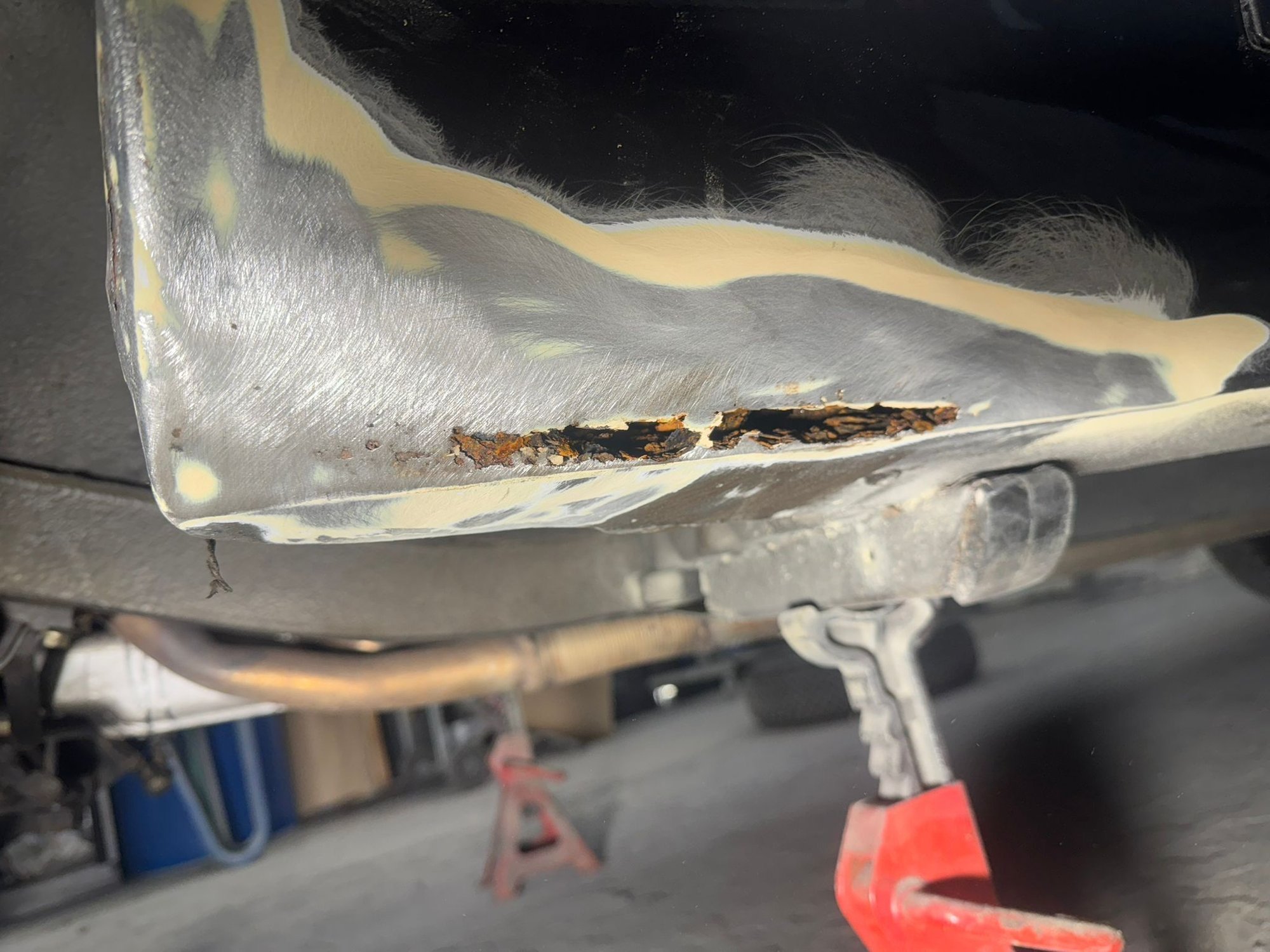 It wasn�t just the wheel arch. 