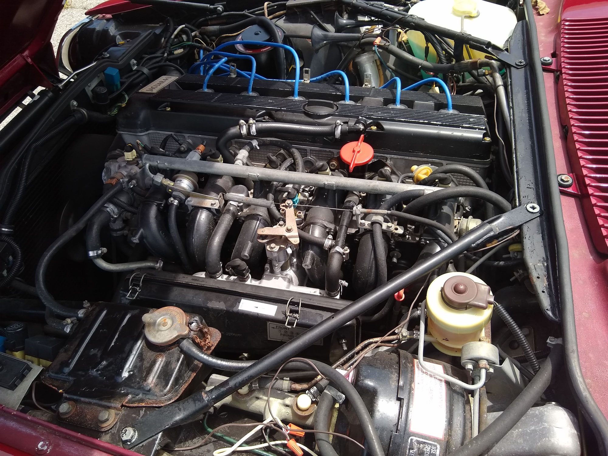 1986 Jaguar XJS - Euro Spec 1986 Jaguar XJ-SC Cabriolet with an inline 6 and 5 speed transmission - Used - VIN 00000000000000000 - 35,000 Miles - 6 cyl - 2WD - Manual - Hatchback - Red - Denison, TX 75020, United States