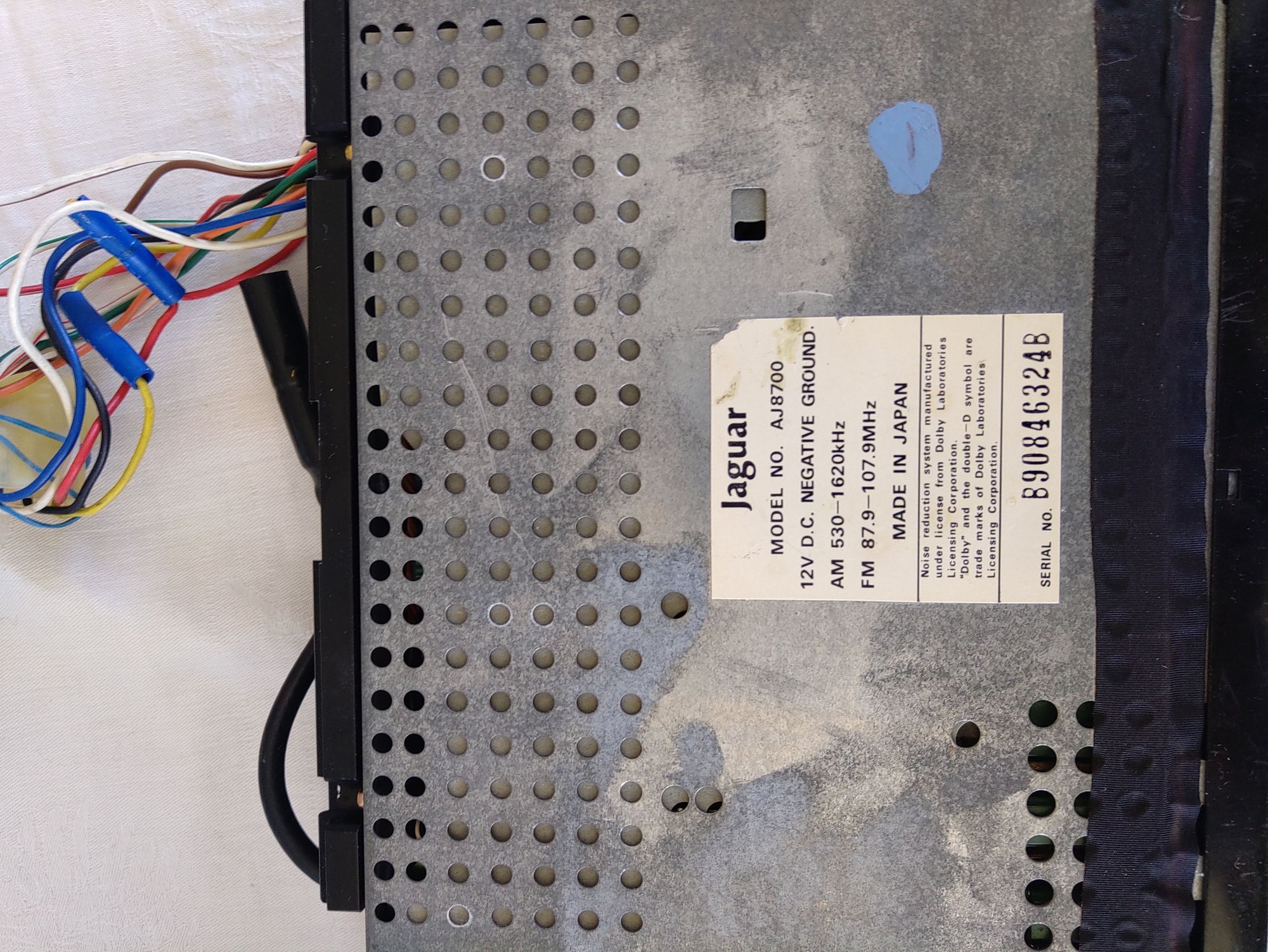 Miscellaneous - Jaguar AJ8700 Radio w/cassette for XJS with code! - Used - 1975 to 1991 Jaguar XJS - Onset, MA 02558, United States