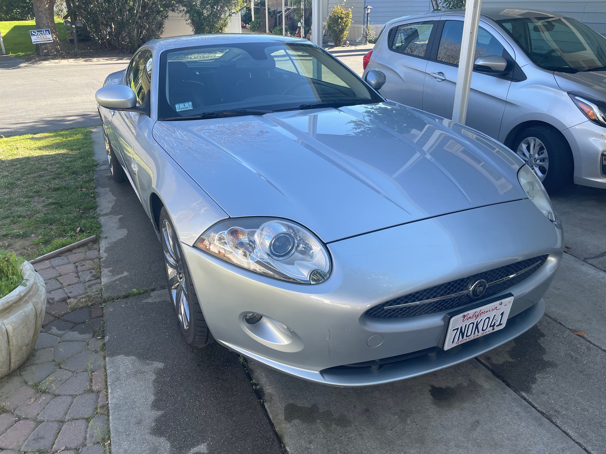 2007 Jaguar XK - Jaguar XK - ex-salvage, re-registered, 9 years great driving - Used - VIN SAJDA43B075B00507 - 58,593 Miles - 8 cyl - 2WD - Automatic - Coupe - Silver - Davis, CA 95618, United States