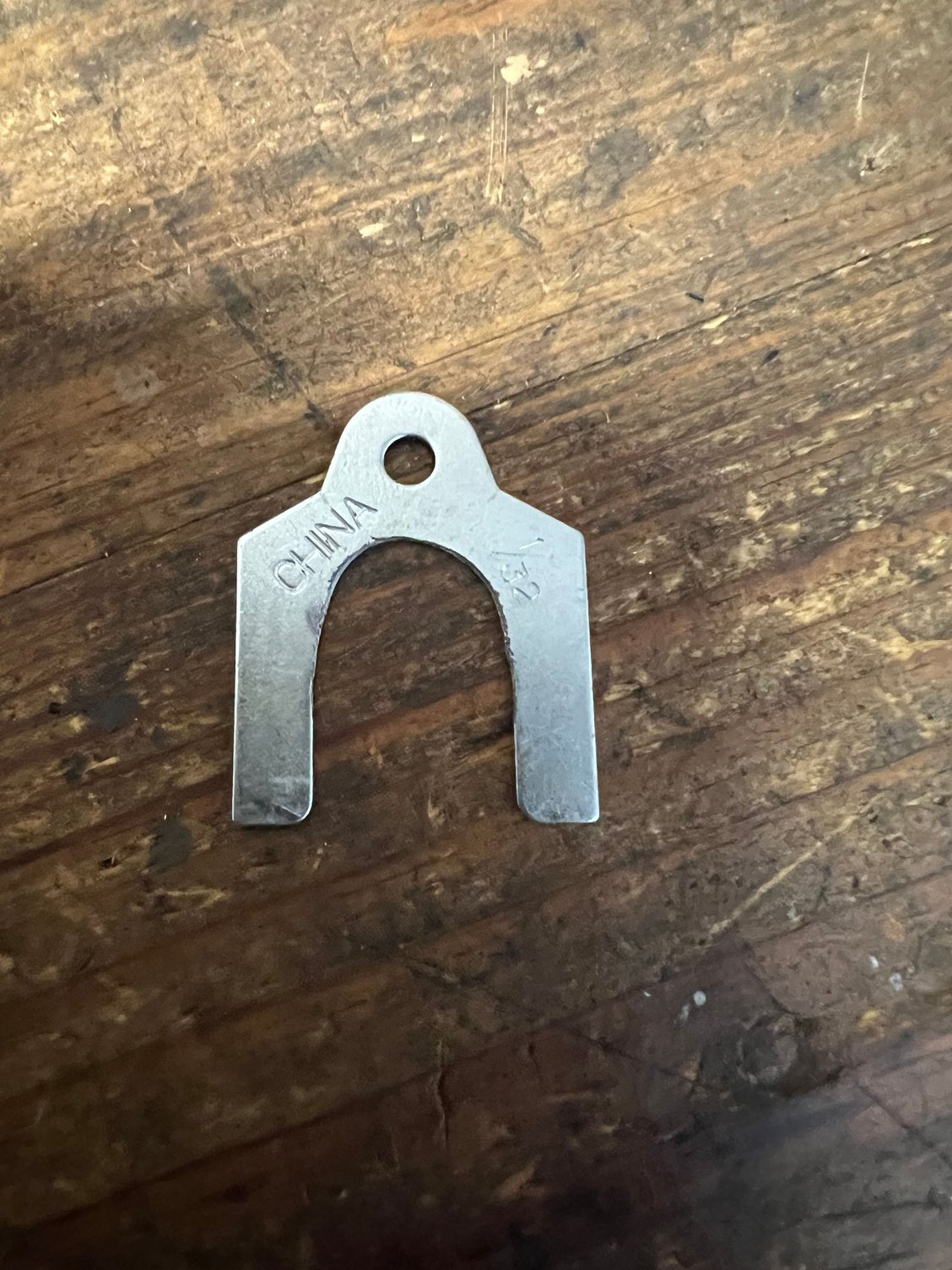 On both sides only had one thin so picked this up from O�Riley�s and widened. 