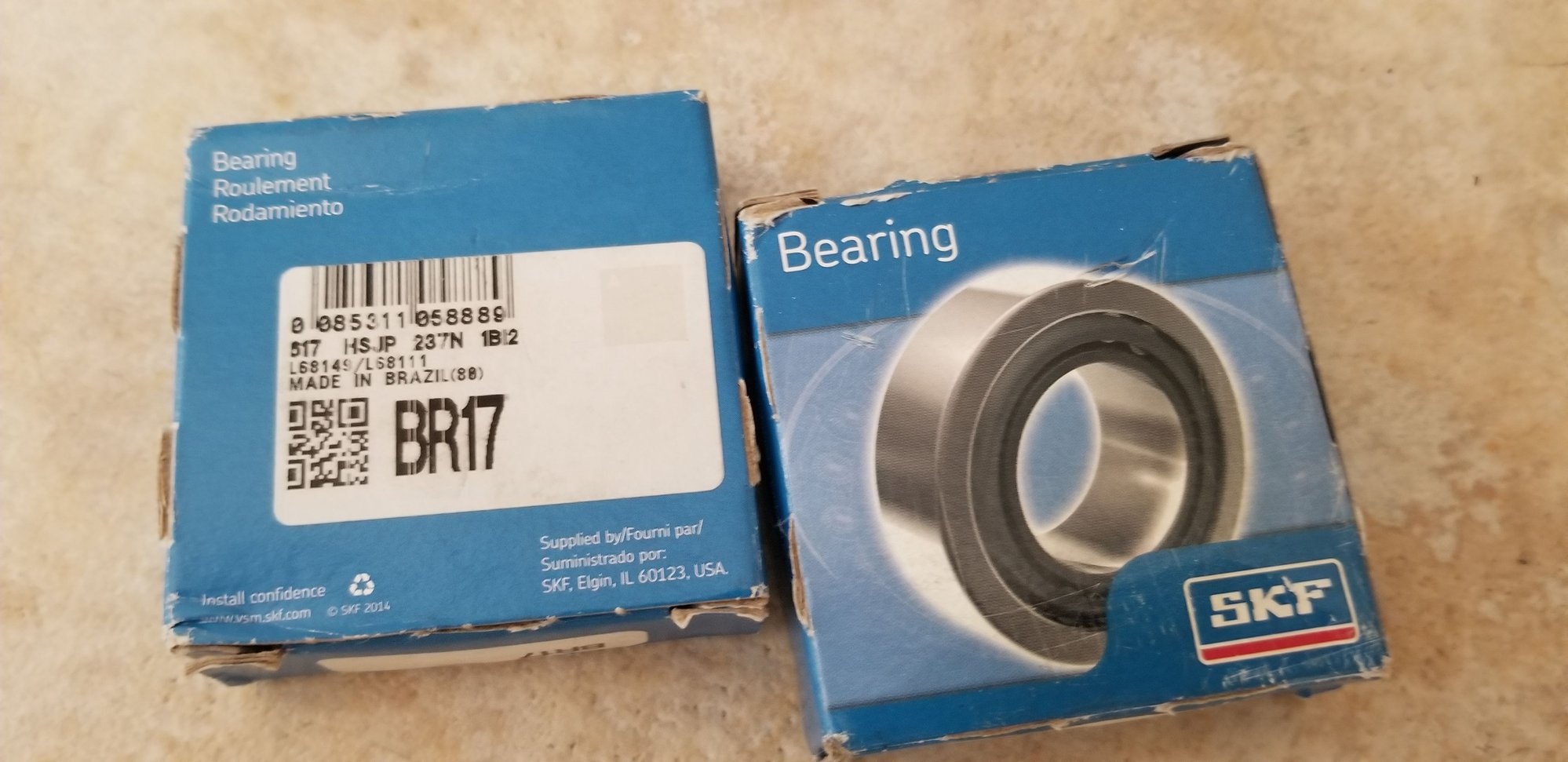 Wheels and Tires/Axles - SKF Front Bearing Pair ($40) - New - 1995 to 1997 Jaguar XJ6 - 1998 to 2003 Jaguar XJ8 - 1998 to 2003 Jaguar XJR - San Diego, CA 92121, United States
