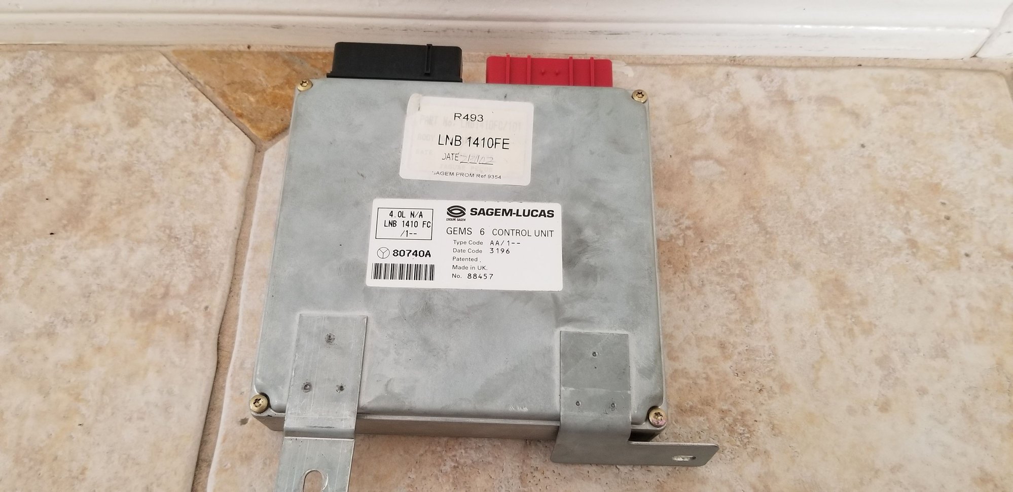 Engine - Electrical - 1997 XJ6 VandenPlas LWB Engine Computer ECM ECU LNB 1410FB thru FE - Used - 1996 to 1997 Jaguar XJ6 - San Diego, CA 92121, United States