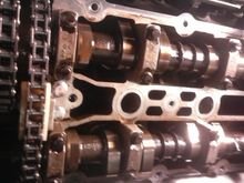 turning the crankshaft clockwise by hand until i can lock them down