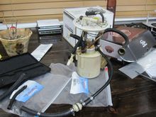 The final connection of the Dayco fuel line to the pump was made after a shoved the bottom part of the fuel pump assembly into the tank. That was the hardest part - connecting the in tank hoses, shoving the pump in, making the final connection and then screwing the cap on