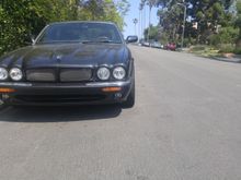 Asteroids on 1.25 in spacers to clear the brembos from a xjr100