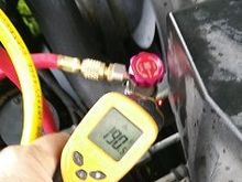 High side Valve got too hot to touch