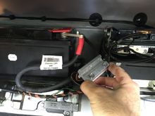 23. Two bolts come out to free the bracket.