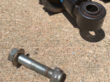 Mine were corroded in place and I almost stripped one of the nuts trying to get it off.