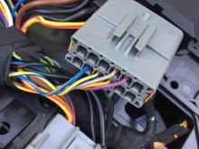 these are the 5 wires remaining in the original harness