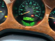 The coolant is low now apparently. It's not by the way. 