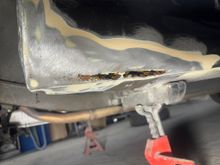 It wasn’t just the wheel arch. 