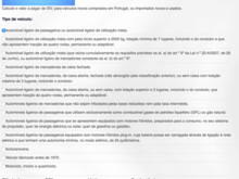 Tax Simulator for Car import. The Portuguese reality ...