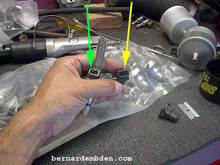 Note Bernard sourced the WRONG style connectors and had to cut them (the push-spring-clip release style) rather than the correct low-profile ones as Andreas uses.