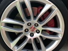 Front driver's wheel #1