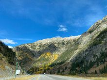Picture I took driving through Colorado on I-70 