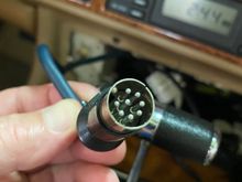 This is the plug in the car that is too big for the new unit.