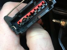 Melted pin.. Can it be fixed by an electrical guy or jumped some how? 