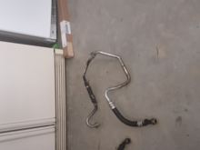 OEM right side line complete ( 2 pieces)