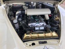 Air filter the same colour as the car.