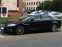 Sitting in from of the office in Heidelberg.