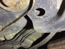 Right side alignment hole.