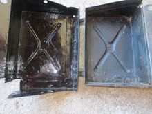 OEM and expanded battery trays