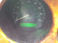 Worst reflection ever ... that says 99942 if you can't read it.