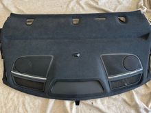 Originally fitted rear parcel shelf.