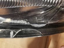 Tiny chip on edge of lens