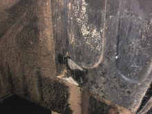 Left Front Wheel Arch- Scuffing from tyre