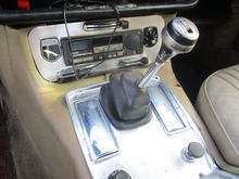No airco (cold knob)