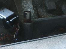 Dowel that supercharger mount goes into and gets stuck on