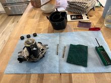 Getting ready for re-assembly