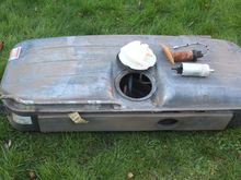 The Fuel Tank on a 'Face Lift' XJS Convertible with an In-Tank Fuel Pump (The Rusty One!)