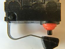 2000 Jaguar XK8, trunk courtesy light microswitch.