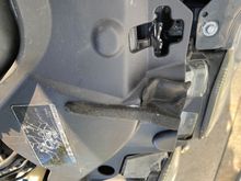 Special foam ceiling piece that was on the new cover I bought wasn’t on the original piece i bought (But I think that cover was for 3.0 and not an STR). the driver side should have a similar piece but my cover didn’t have it on there.