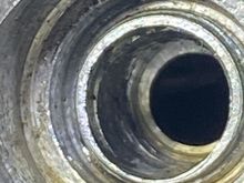 Time to stop for the day. Left hand drill set arrived and I got it drilled to 7/16 -(in three steps - I was really hoping for magic extraction :) - the next I have is 15/32 ( I don’t have calipers but visually that’s getting close). Pen’ oil soak overnight and see what advice I get :) 