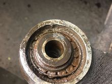 --while your at it, make sure your lower arm bearings in the hub are in good condition too..