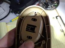 Knob not centered