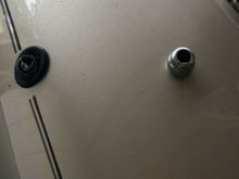 I broke the dang antenna trying to remove it. No it does not just come out when pulling up on it.