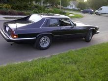 XJS with XJ6 wheels.