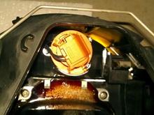 Rotate Left or clock-wise if standing in front of your vehicle.