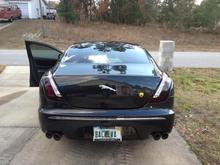 Spoiler from rear (Before Carbon Warp)