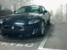My XKR parked at work #1