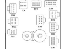 front power distribution fuse box below