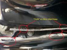 2014 08 08 XJR Fixing Dent Bumper clips