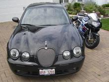 The front view....