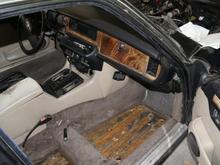 Removal of interior
